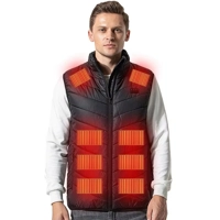 21 Areas Heated Vest Men Jacket Heated Winter Womens Electric Usb Heater Heating Jacket Man Thermal