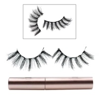1 Pair Magnetic Eyelashes 3D Mink False Eyelash Magnetic Eyeliner Waterproof Long Lasting Fake Eyela 1 Pair Magnetic Eyelashes 3D Mink False Eyelash Magnetic Eyeliner Waterproof Long Lasting Fake Eyela