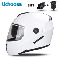DOT Certification  Motorcycle Helmet Double Lens Cross Section Helmet Safety Modular Flip Helm Unise DOT Certification  Motorcycle Helmet Double Lens Cross Section Helmet Safety Modular Flip Helm Unise