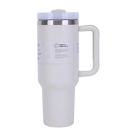 40 oz Insulated Tumbler with Straw, Handle & Lid – Stainless Steel, Hot & Cold Drinks, Fits Car Cup 40 oz Insulated Tumbler with Straw, Handle & Lid – Stainless Steel, Hot & Cold Drinks, Fits Car Cup