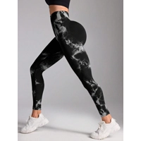 Sport Studio Tie Dye Tummy Control Sports Leggings Sport Studio Tie Dye Tummy Control Sports Leggings
