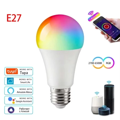 Tuya Smart Led Light Bulbs E27 B22 Wifi Bluetooth Smart Li.. Tuya Smart Led Light Bulbs E27 B22 Wifi Bluetooth Smart Li..