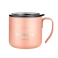 Nordic Style Metal Coffee Cup with Lid Office Workers Portable Coffe Milk Breakfast TYESO Mug Tazze Nordic Style Metal Coffee Cup with Lid Office Workers Portable Coffe Milk Breakfast TYESO Mug Tazze