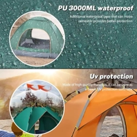 Outdoor Camping Fully Automatic Portable Folding Camping Tent 2-3 Person Beach Tent Quick Opening Tw Outdoor Camping Fully Automatic Portable Folding Camping Tent 2-3 Person Beach Tent Quick Opening Tw