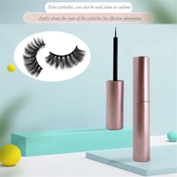 1 Pair Magnetic Eyelashes 3D Mink False Eyelash Magnetic Eyeliner Waterproof Long Lasting Fake Eyela 1 Pair Magnetic Eyelashes 3D Mink False Eyelash Magnetic Eyeliner Waterproof Long Lasting Fake Eyela