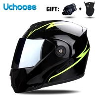DOT Certification  Motorcycle Helmet Double Lens Cross Section Helmet Safety Modular Flip Helm Unise DOT Certification  Motorcycle Helmet Double Lens Cross Section Helmet Safety Modular Flip Helm Unise