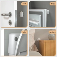 1Pcs Silicone Door Stopper Handle Bumpers Self Adhesive Mute Anti-Shock Protection Porte Pad Home Im 1Pcs Silicone Door Stopper Handle Bumpers Self Adhesive Mute Anti-Shock Protection Porte Pad Home Im