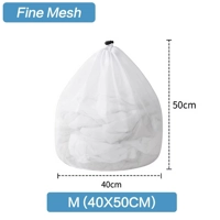 1PC Mesh Laundry Bag - Machine Washable Drawstring Design Travel Wash Bag for Blouses, Hosiery, Stoc 1PC Mesh Laundry Bag - Machine Washable Drawstring Design Travel Wash Bag for Blouses, Hosiery, Stoc