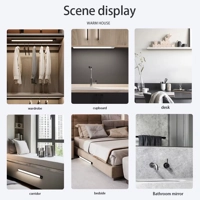 Motion Sensor Light Wireless LED Night Light USB Rechargeable Night Lamp Cabinet Wardrobe Lamp under Motion Sensor Light Wireless LED Night Light USB Rechargeable Night Lamp Cabinet Wardrobe Lamp under