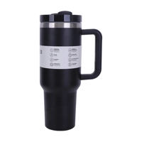 40 oz Insulated Tumbler with Straw, Handle & Lid – Stainless Steel, Hot & Cold Drinks, Fits Car Cup 40 oz Insulated Tumbler with Straw, Handle & Lid – Stainless Steel, Hot & Cold Drinks, Fits Car Cup