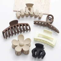 6Pcs Women Fashion Claw Clip Set Headwear Large Hair Claw Multiple Styles Korean for Girls Shark Cli