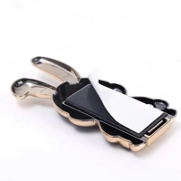 Finger Ring Phone Holder Desktop Ultra-Thin Cartoon Rabbit Phone Stand Foldable Buckle Adhesive Pull Finger Ring Phone Holder Desktop Ultra-Thin Cartoon Rabbit Phone Stand Foldable Buckle Adhesive Pull