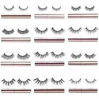 1 Pair Magnetic Eyelashes 3D Mink False Eyelash Magnetic Eyeliner Waterproof Long Lasting Fake Eyela 1 Pair Magnetic Eyelashes 3D Mink False Eyelash Magnetic Eyeliner Waterproof Long Lasting Fake Eyela