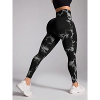 Sport Studio Tie Dye Tummy Control Sports Leggings Sport Studio Tie Dye Tummy Control Sports Leggings