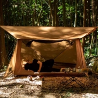 3 Season Tent BACKWOODS BUNGALOW Ultralight Shelter Baker Style Tent for Bushcrafters & Survivalists 3 Season Tent BACKWOODS BUNGALOW Ultralight Shelter Baker Style Tent for Bushcrafters & Survivalists