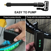 100Psi Mini Electric Air Pump Portable 1260Mah Bicycle Pump Inflator Presta Schrader Valve Road MTB 100Psi Mini Electric Air Pump Portable 1260Mah Bicycle Pump Inflator Presta Schrader Valve Road MTB