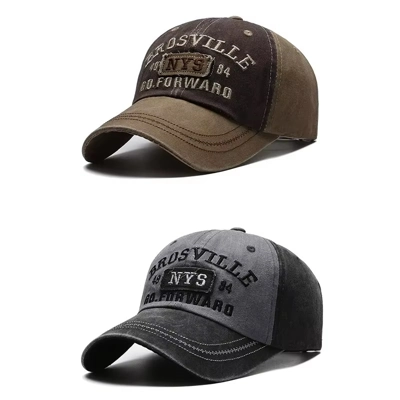 Four Seasons Men'S Baseball Cap Casual Wash Embroidered Ca.. Four Seasons Men'S Baseball Cap Casual Wash Embroidered Ca..