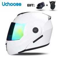 DOT Certification  Motorcycle Helmet Double Lens Cross Section Helmet Safety Modular Flip Helm Unise DOT Certification  Motorcycle Helmet Double Lens Cross Section Helmet Safety Modular Flip Helm Unise