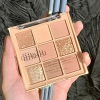 New 9 Colors Nude Shimmer Matte Eyeshadow Pallete Glitter Eyeshadow Long Lasting Waterproof Eye Pigm New 9 Colors Nude Shimmer Matte Eyeshadow Pallete Glitter Eyeshadow Long Lasting Waterproof Eye Pigm