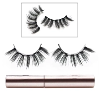 1 Pair Magnetic Eyelashes 3D Mink False Eyelash Magnetic Eyeliner Waterproof Long Lasting Fake Eyela 1 Pair Magnetic Eyelashes 3D Mink False Eyelash Magnetic Eyeliner Waterproof Long Lasting Fake Eyela