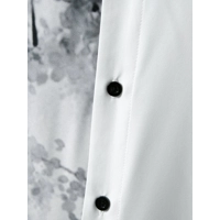 Manfinity RSRT Men Plants Print Button up Shirt without Tee Manfinity RSRT Men Plants Print Button up Shirt without Tee