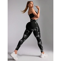 Sport Studio Tie Dye Tummy Control Sports Leggings Sport Studio Tie Dye Tummy Control Sports Leggings