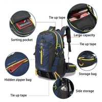30L-40L Waterproof Climbing Backpacks Men Women Outdoor Sports Backpacks Camping Hiking Backpacks Sp