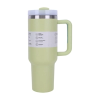 40 oz Insulated Tumbler with Straw, Handle & Lid – Stainless Steel, Hot & Cold Drinks, Fits Car Cup 40 oz Insulated Tumbler with Straw, Handle & Lid – Stainless Steel, Hot & Cold Drinks, Fits Car Cup