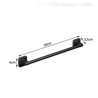 Wall Mounted Towel Rack Bathroom Storage Rack No Drilling Bathroom Horizontal Bar Towel Rack Kitchen Wall Mounted Towel Rack Bathroom Storage Rack No Drilling Bathroom Horizontal Bar Towel Rack Kitchen