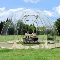 Transparent Camping Tent 4-8 Person Star Dome Tent Portable Spherical Tents 360 Degree Panoramic Win