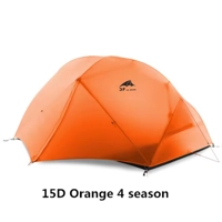 2 Person 4 Season Camping Tent Outdoor Ultralight Hiking Backpacking Hunting Waterproof Tent 15D Sil 2 Person 4 Season Camping Tent Outdoor Ultralight Hiking Backpacking Hunting Waterproof Tent 15D Sil