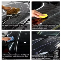 Car Wax Crystal Plating Set Hard Glossy Wax Layer Covering Paint Surface Coating Formula Waterproof