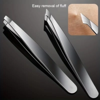 4Pcs Set Professional Tweezers Set Perfect for Eyebrow Hair Removal Splinter Very Effortless and Rel
