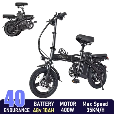 Ebike K100 400W 48V 30AH Electric Bike Adult Fat Tire Fold.. Ebike K100 400W 48V 30AH Electric Bike Adult Fat Tire Fold..