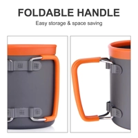 Camping Aluminum Cup Outdoor Mug Tourism Tableware Picnic Cooking Equipment Tourist Coffee Drink Tre