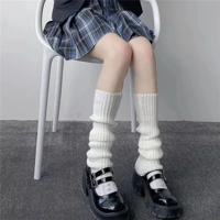 Lolita Long Socks Women Leg Warmers Knitted Warm Foot Cover White Arm Warmer Ladies Autumn Winter Cr Lolita Long Socks Women Leg Warmers Knitted Warm Foot Cover White Arm Warmer Ladies Autumn Winter Cr