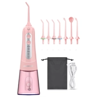 Oral Irrigator Dental Water Flosser Teeth Whitening Waterproof Portable Dental Water Jet Floss 300ML Oral Irrigator Dental Water Flosser Teeth Whitening Waterproof Portable Dental Water Jet Floss 300ML