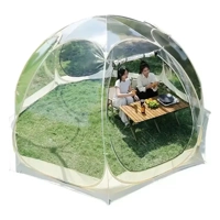 Transparent Camping Tent 4-8 Person Star Dome Tent Portable Spherical Tents 360 Degree Panoramic Win