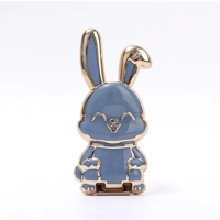 Finger Ring Phone Holder Desktop Ultra-Thin Cartoon Rabbit Phone Stand Foldable Buckle Adhesive Pull Finger Ring Phone Holder Desktop Ultra-Thin Cartoon Rabbit Phone Stand Foldable Buckle Adhesive Pull