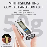 NEW Design Super Bright LED Source Work Lamp with Magnet Alarm SOS Key Chain Power Bank Waterproof E NEW Design Super Bright LED Source Work Lamp with Magnet Alarm SOS Key Chain Power Bank Waterproof E