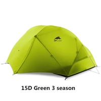 2 Person 4 Season Camping Tent Outdoor Ultralight Hiking Backpacking Hunting Waterproof Tent 15D Sil 2 Person 4 Season Camping Tent Outdoor Ultralight Hiking Backpacking Hunting Waterproof Tent 15D Sil