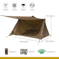 3 Season Tent BACKWOODS BUNGALOW Ultralight Shelter Baker Style Tent for Bushcrafters & Survivalists 3 Season Tent BACKWOODS BUNGALOW Ultralight Shelter Baker Style Tent for Bushcrafters & Survivalists