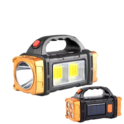 Portable Powerful USB Rechargeable Flashlight Solar LED Li.. Portable Powerful USB Rechargeable Flashlight Solar LED Li..