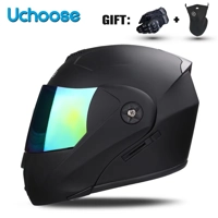 DOT Certification  Motorcycle Helmet Double Lens Cross Section Helmet Safety Modular Flip Helm Unise DOT Certification  Motorcycle Helmet Double Lens Cross Section Helmet Safety Modular Flip Helm Unise