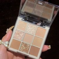New 9 Colors Nude Shimmer Matte Eyeshadow Pallete Glitter Eyeshadow Long Lasting Waterproof Eye Pigm New 9 Colors Nude Shimmer Matte Eyeshadow Pallete Glitter Eyeshadow Long Lasting Waterproof Eye Pigm