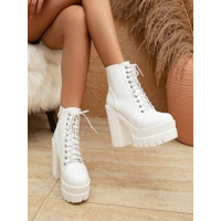 Women'S Fashionable Boots 2023 New Arrival Thick Sole Double Waterproof Platform Motorcycle Boots Wo