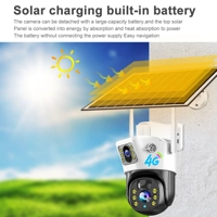 V380PRO  4G Solar Camera 4MP Dual Lens Home Security  Camera With Solar Panel V380PRO  4G Solar Camera 4MP Dual Lens Home Security  Camera With Solar Panel