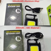 COB LED Mini Flashlight Super Bright EDC Keychain Light Outdoor Emergency Camping Pocket Lamp with T COB LED Mini Flashlight Super Bright EDC Keychain Light Outdoor Emergency Camping Pocket Lamp with T