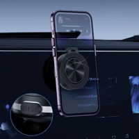 Car Magnetic Phone Mount Vacuum Double-Sided Magnetic Suction Cup Phone Holder Folding Phone Bracket Car Magnetic Phone Mount Vacuum Double-Sided Magnetic Suction Cup Phone Holder Folding Phone Bracket
