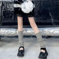Lolita Long Socks Women Leg Warmers Knitted Warm Foot Cover White Arm Warmer Ladies Autumn Winter Cr Lolita Long Socks Women Leg Warmers Knitted Warm Foot Cover White Arm Warmer Ladies Autumn Winter Cr